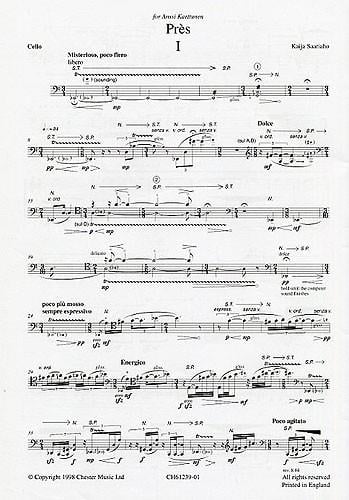 Pres (Cello Part)